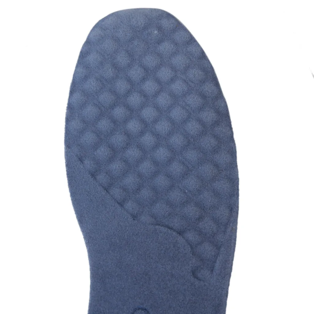 1 Pair Men Blue Detachable 2-Layer Height Increase Full Insoles Shoe Pad 5CM