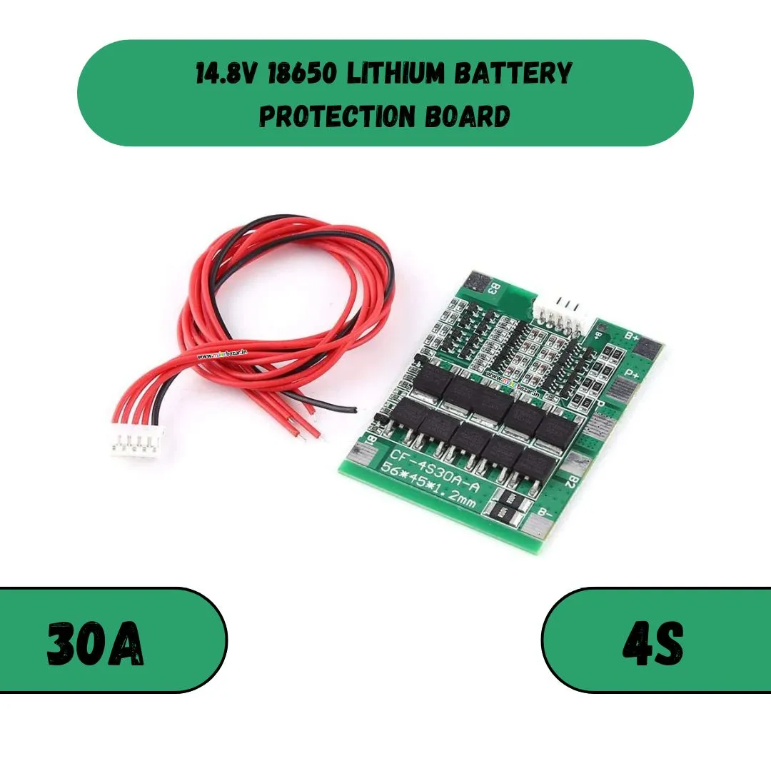 4S 18650 Lithium Battery Protection Board [Green]