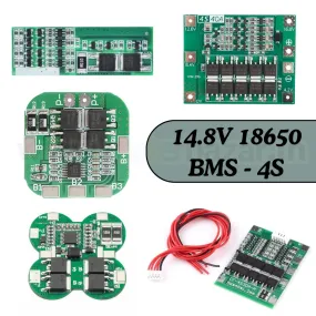 4S 18650 Lithium Battery Protection Board [Green]