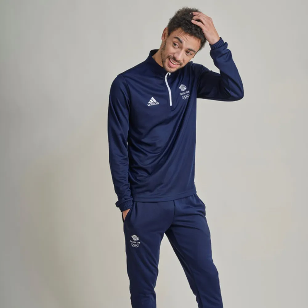 adidas Team GB Training Top Navy