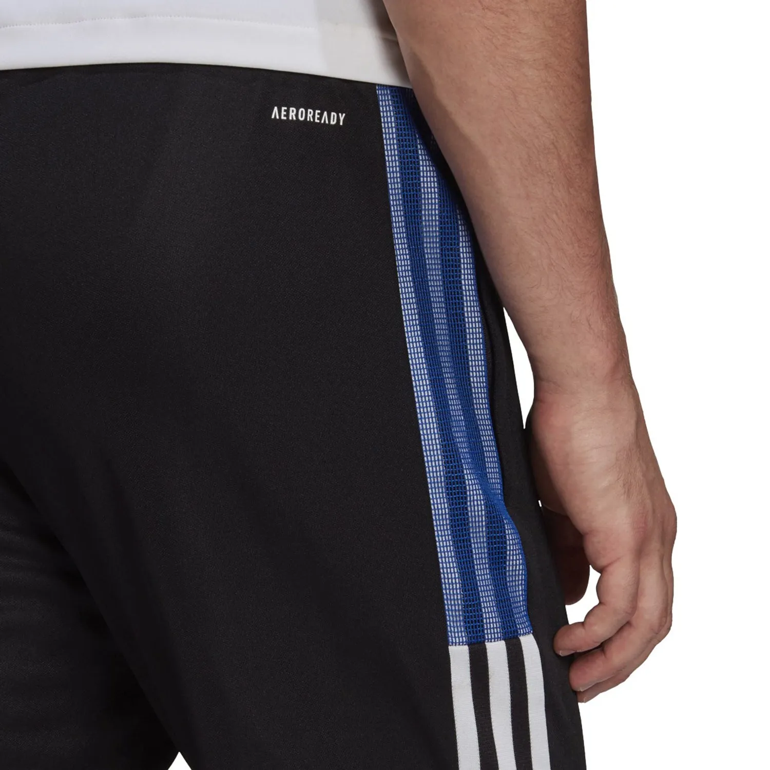 Adidas Tiro 21 Men's Track Pants Black-Royal Blue