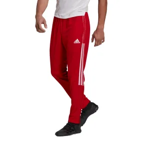 ADIDAS TIRO TRACK PANTS-Team Power Red / White