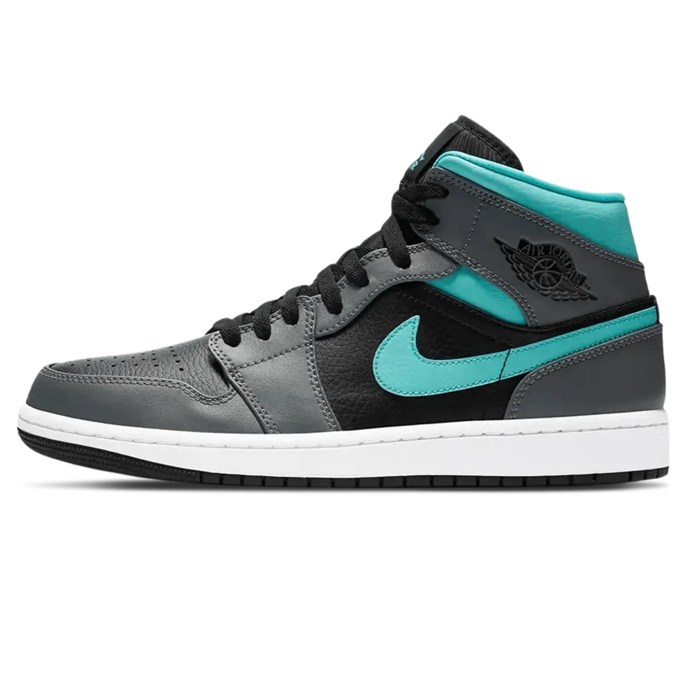 Air Jordan 1 Mid 'Grey Aqua'