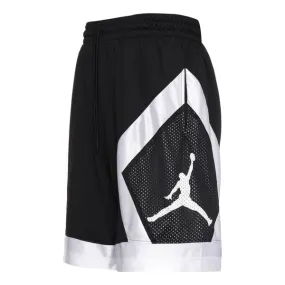 Air Jordan basketball training sports breathable shorts Black, black