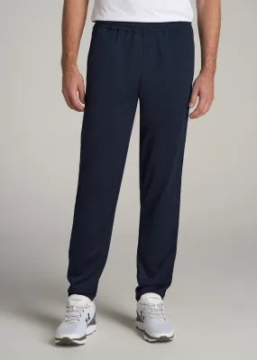 Athletic Stripe Pants for Tall Men in Navy