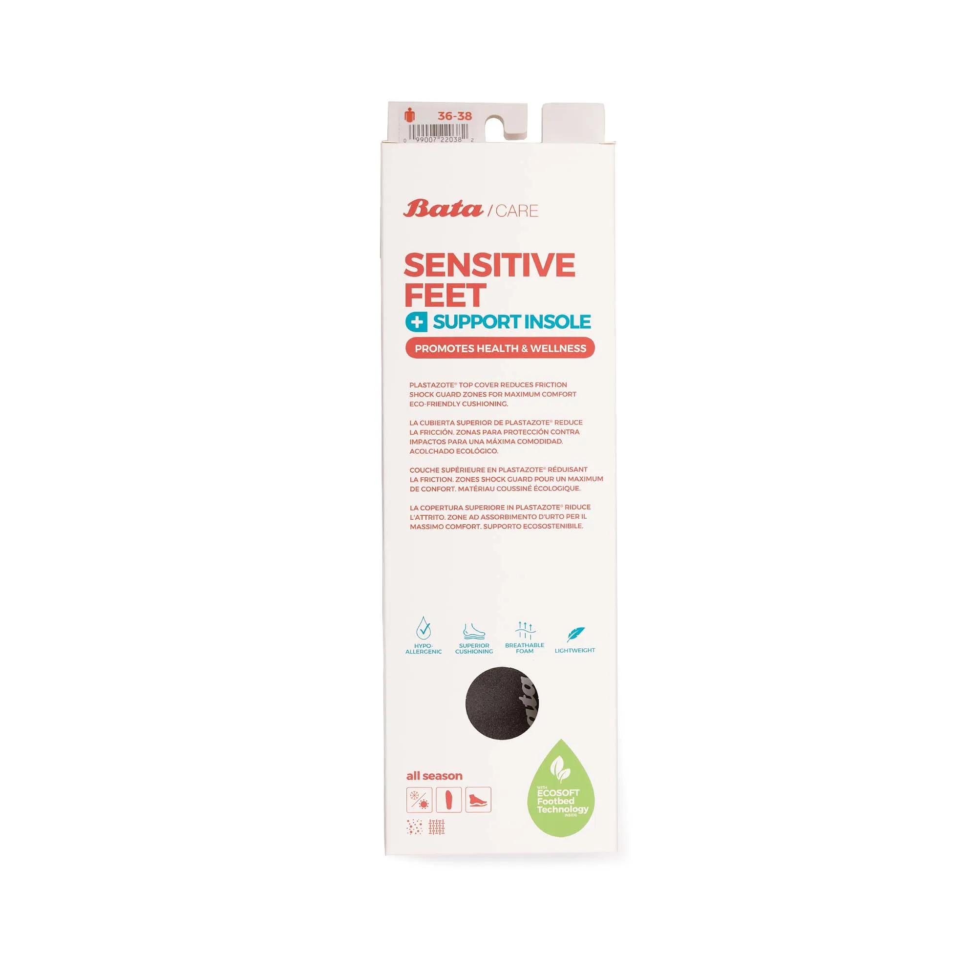 BATA Sensitive Feet Insole 990X722