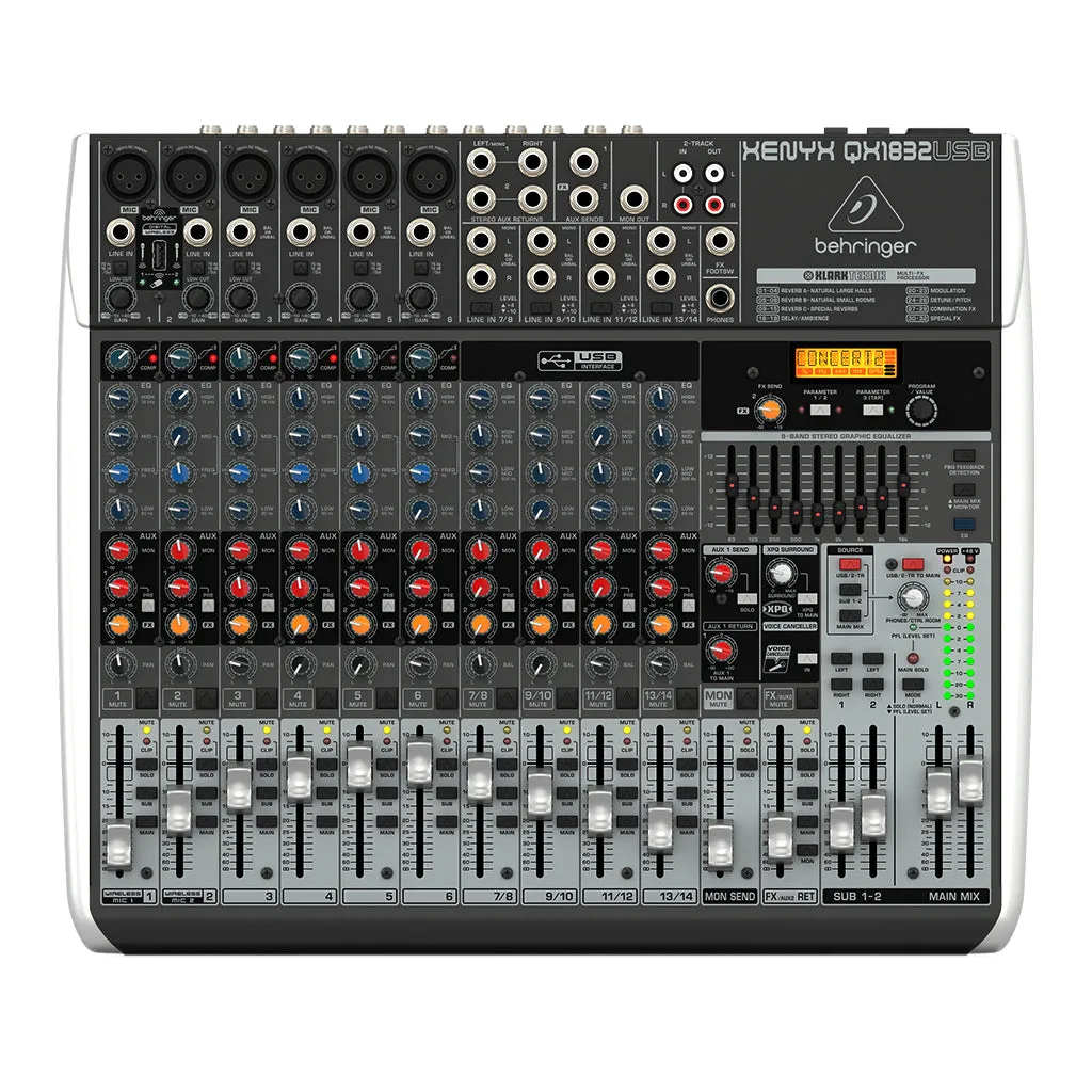 Behringer - Xenyx QX1832USB Mixer