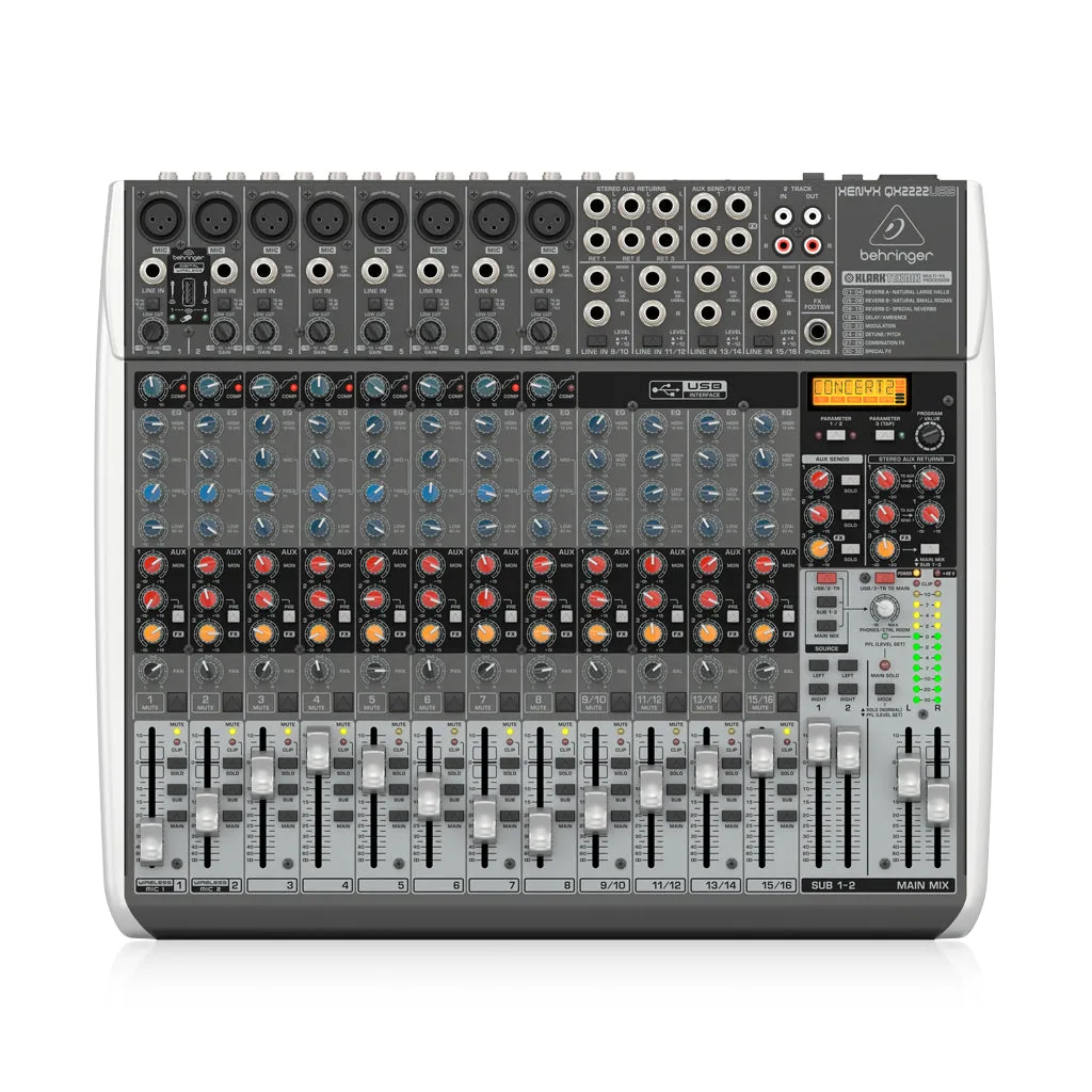 Behringer Xenyx QX2222USB Mixer