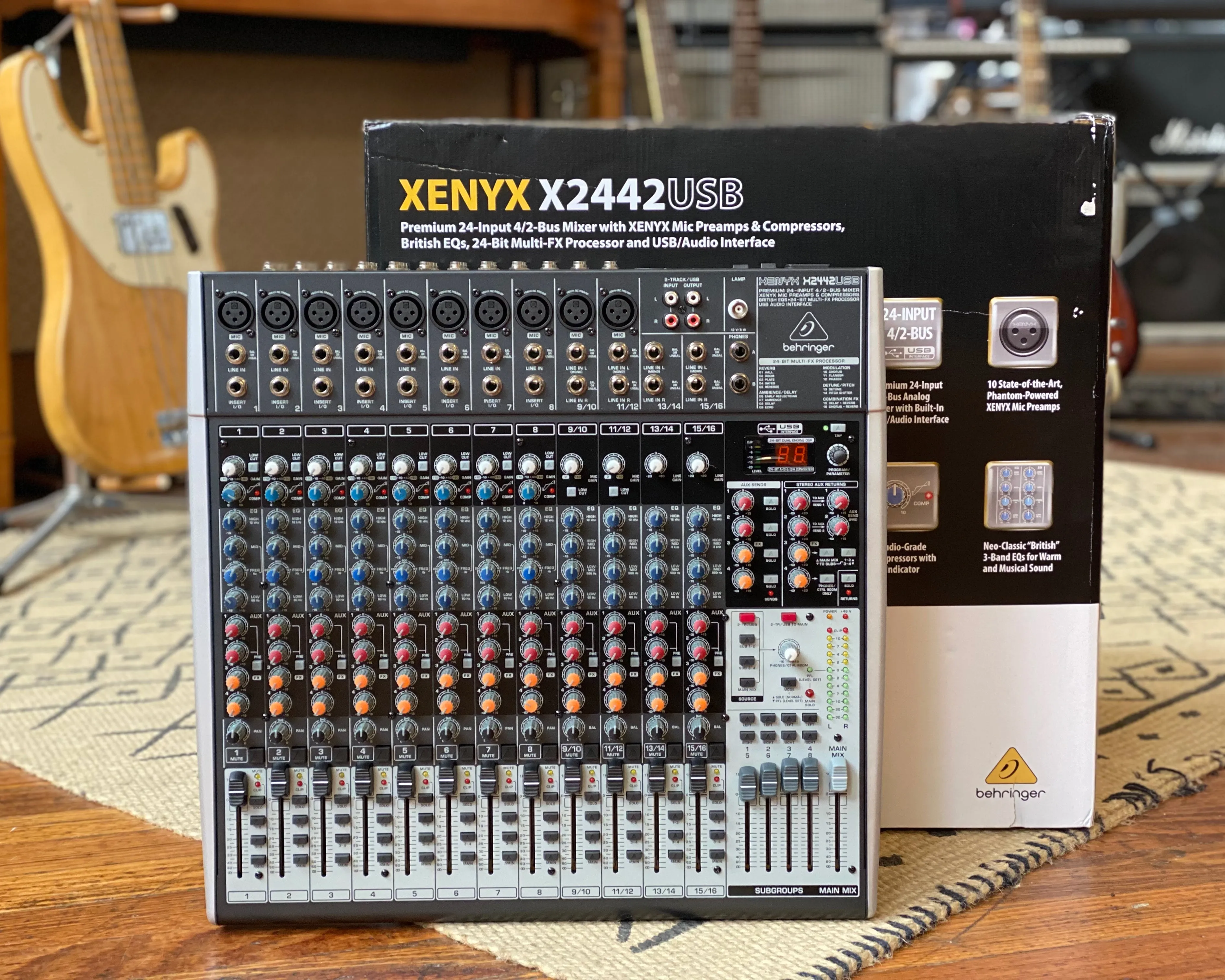 Behringer XENYX X2442USB Mixer - Unopened, Unused Condition!