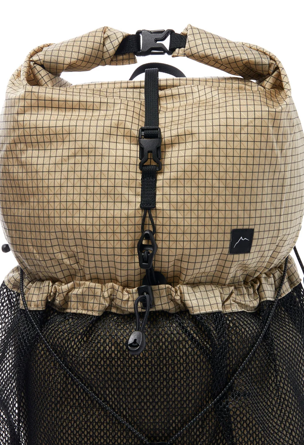 CAYL Gaya Roll Top B-Grid Mesh Pack - Beige