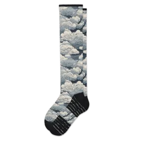 Cloudy Days Compression Socks