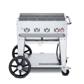 Crown Verity CV-MCB-30 30" Mobile BBQ Grill - Liquid Propane