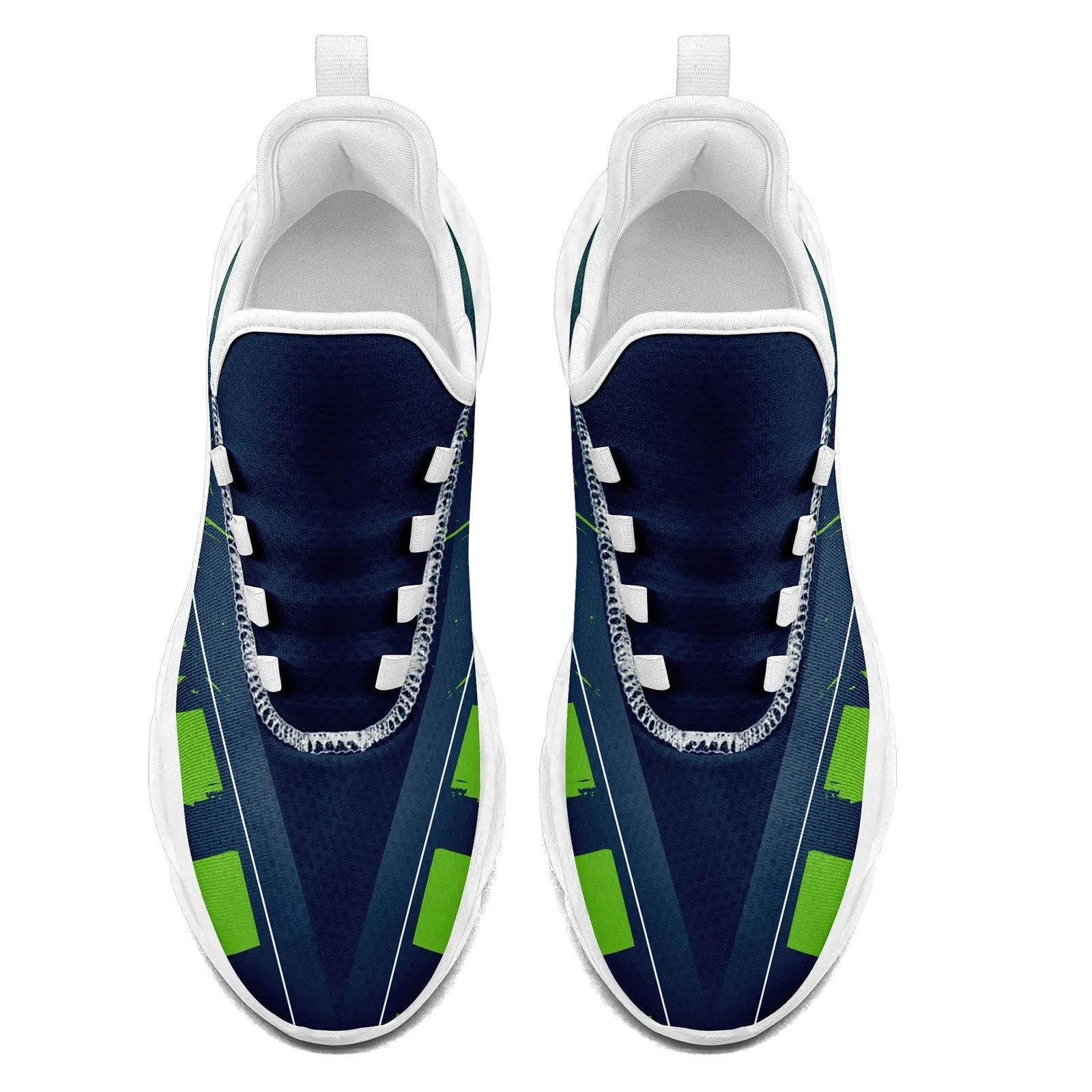 Custom Blue Green Seattle Maxsoul Shoes Personalized Sneaker FN003-D020260-27 Custom Online