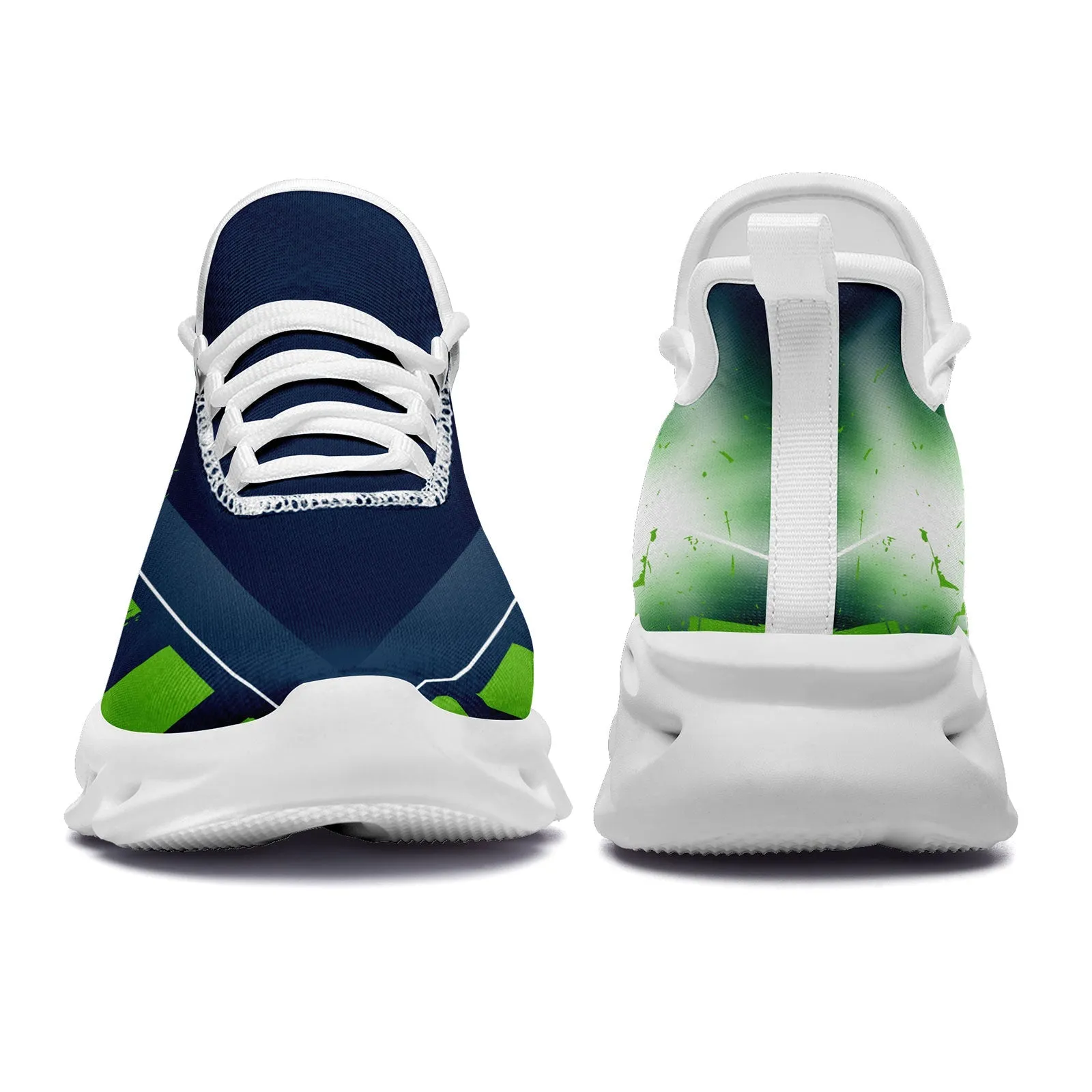 Custom Blue Green Seattle Maxsoul Shoes Personalized Sneaker FN003-D020260-27 Custom Online