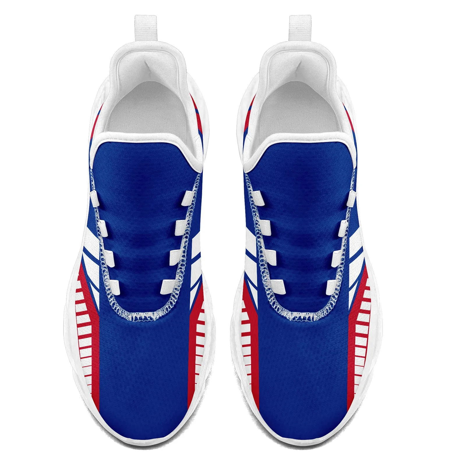 Custom Blue Red Buffalo Maxsoul Shoes Personalized Sneaker FN003-D020325-4