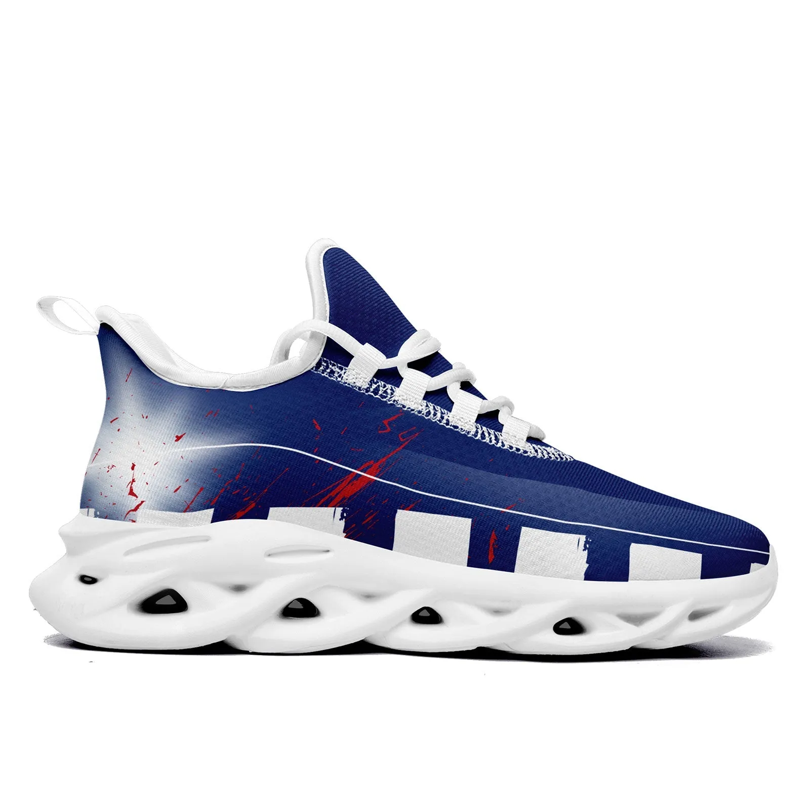 Custom Blue Red New York Maxsoul Shoes Personalized Sneaker FN003-D020260-21 Custom Online