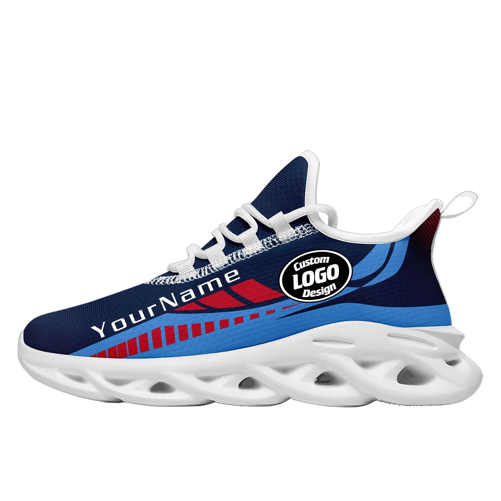 Custom Blue Tennessee Maxsoul Shoes Personalized Sneaker FN003-D020325-32