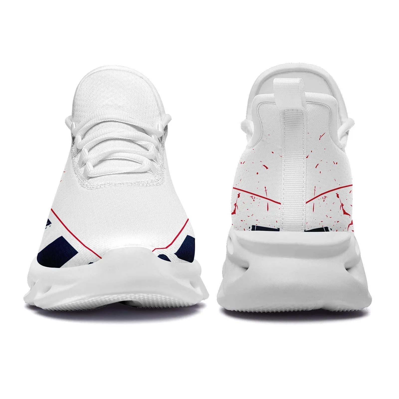 Custom Blue White Red New England Maxsoul Shoes Personalized Sneaker FN003-D020260-26 Custom Online