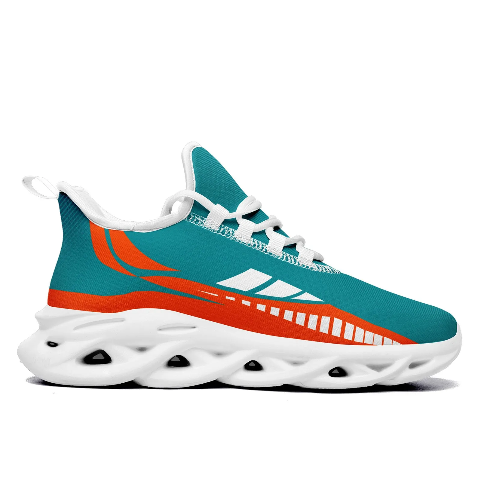 Custom Green Orange Miami Maxsoul Shoes Personalized Sneaker FN003-D020325-24