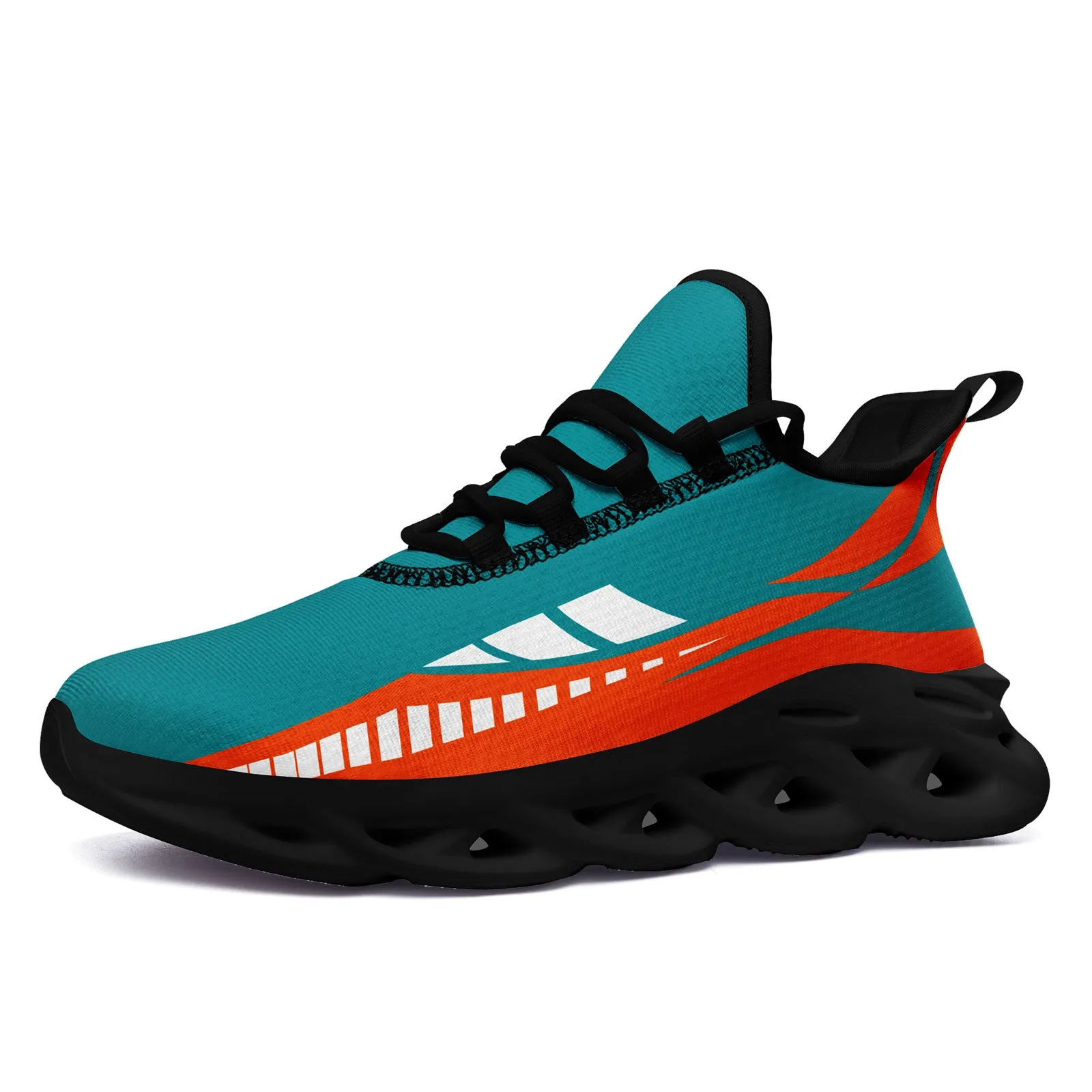 Custom Green Orange Miami Maxsoul Shoes Personalized Sneaker FN003-D020325-24