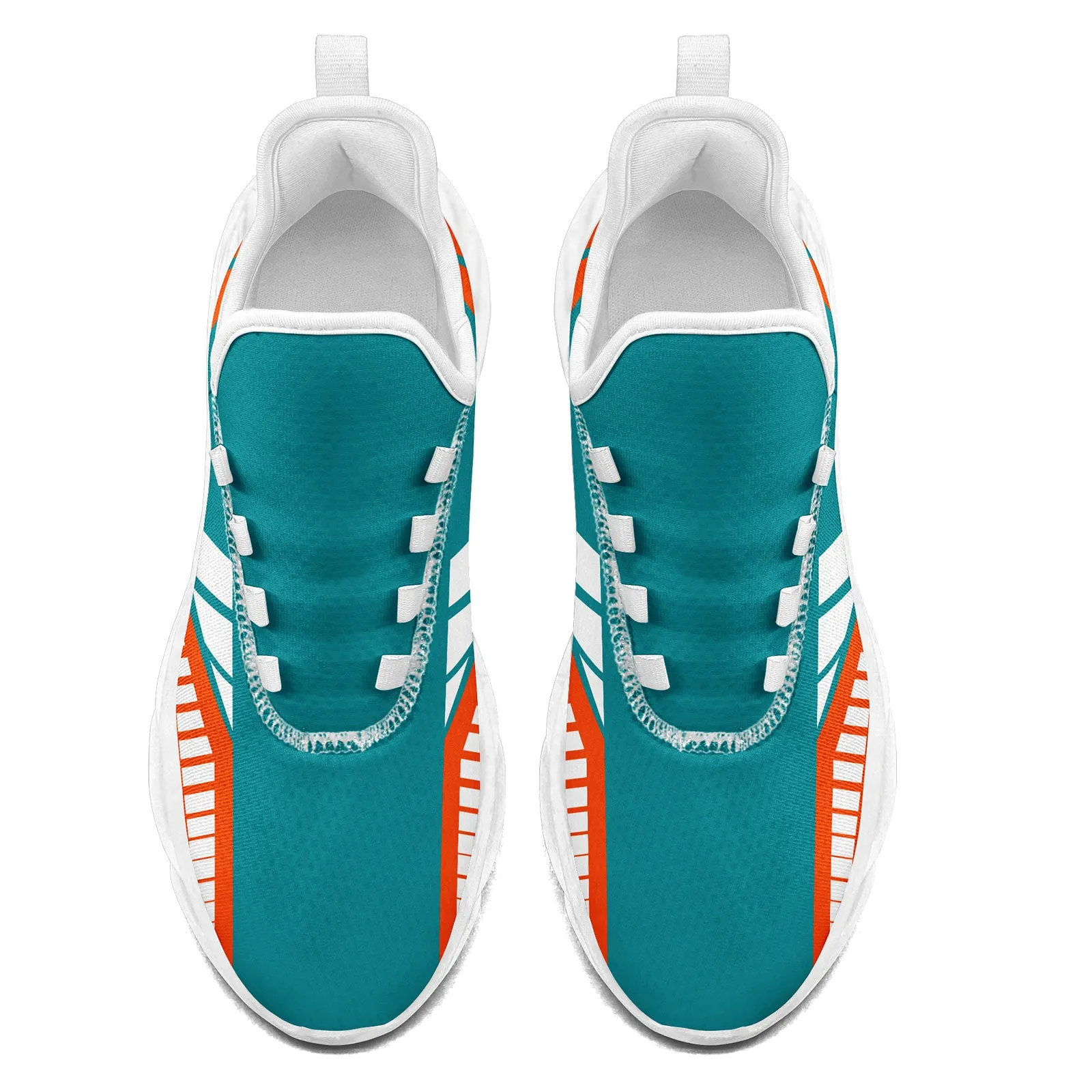 Custom Green Orange Miami Maxsoul Shoes Personalized Sneaker FN003-D020325-24