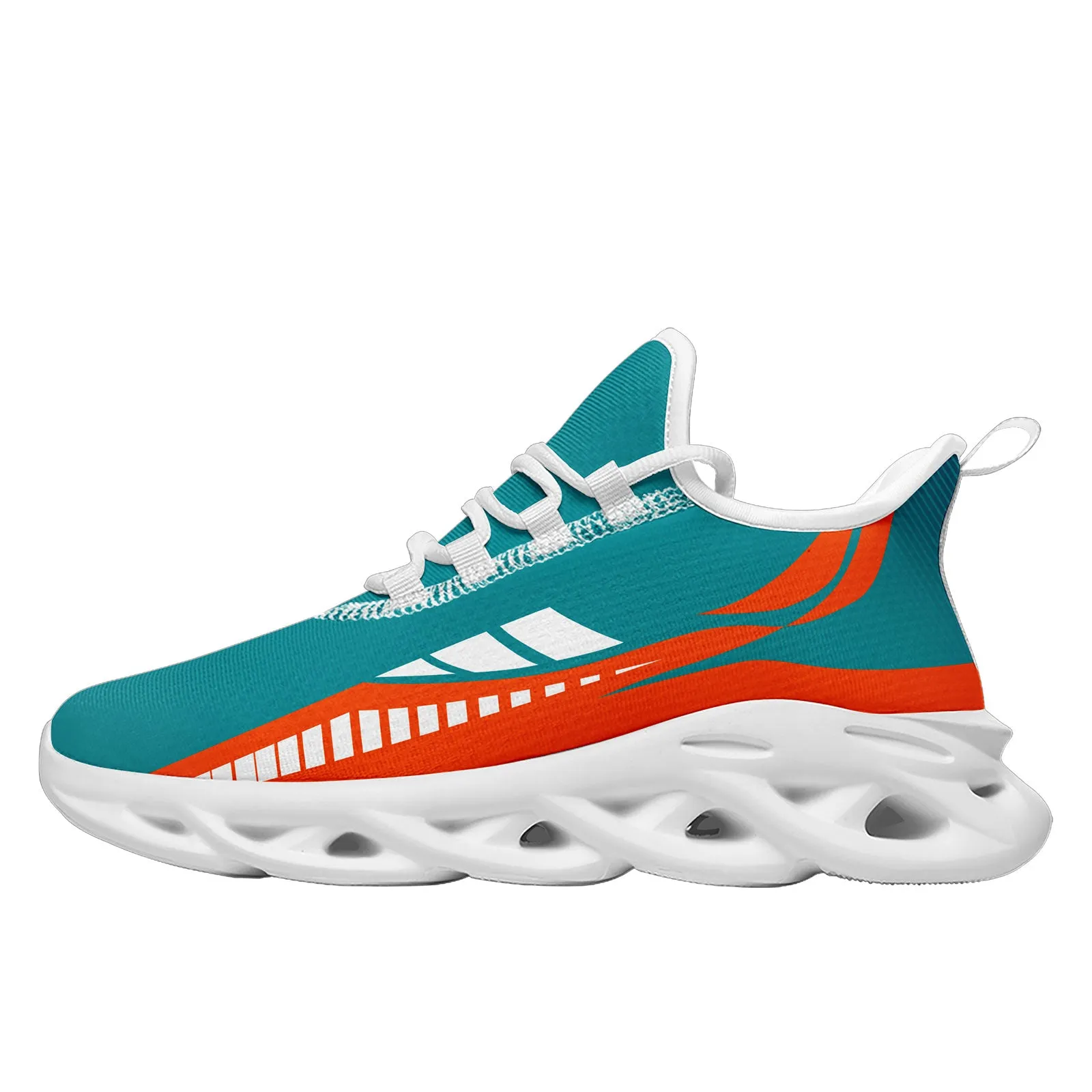 Custom Green Orange Miami Maxsoul Shoes Personalized Sneaker FN003-D020325-24