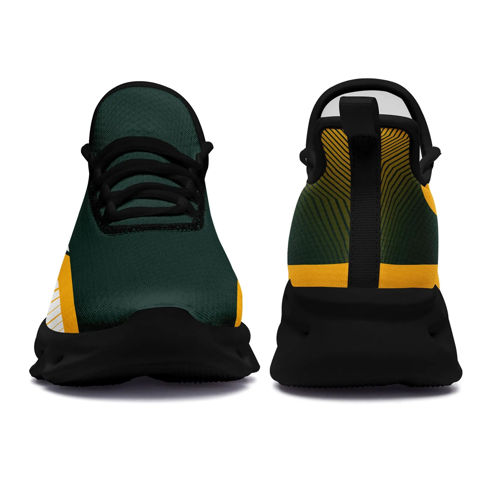 Custom Green Yellow Green Bay Maxsoul Shoes Personalized Sneaker FN003-D020325-13