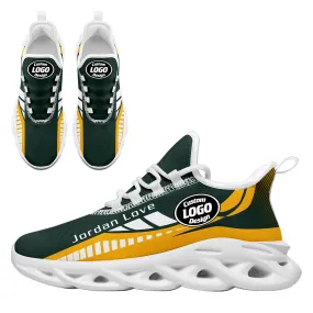 Custom Green Yellow Green Bay Maxsoul Shoes Personalized Sneaker FN003-D020325-13