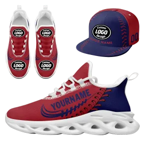 Custom MaxSoul Shoes and Hat Combo Personalized JH-bd0b00ea-ba