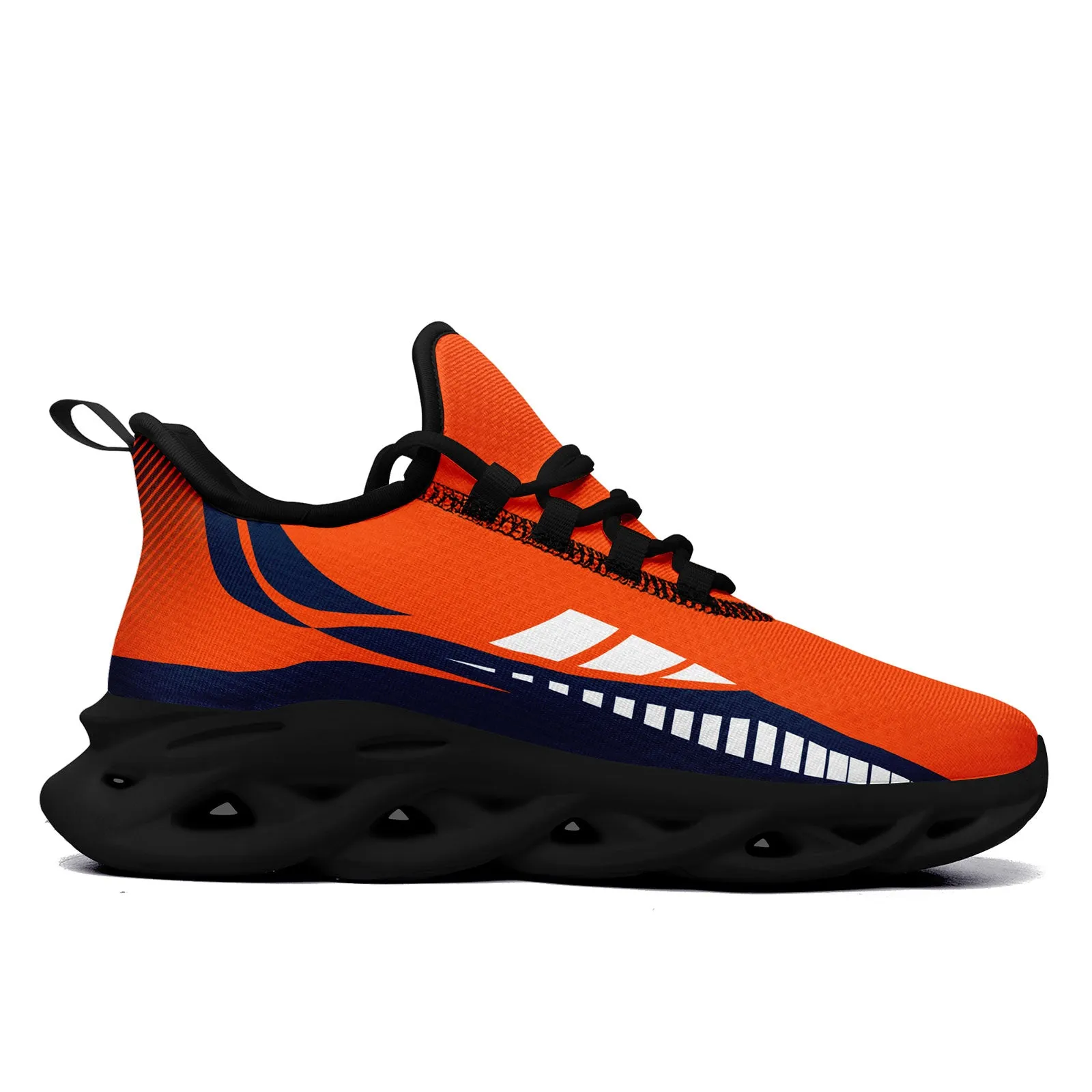 Custom Orange Blue Denver Maxsoul Shoes Personalized Sneaker FN003-D020325-10