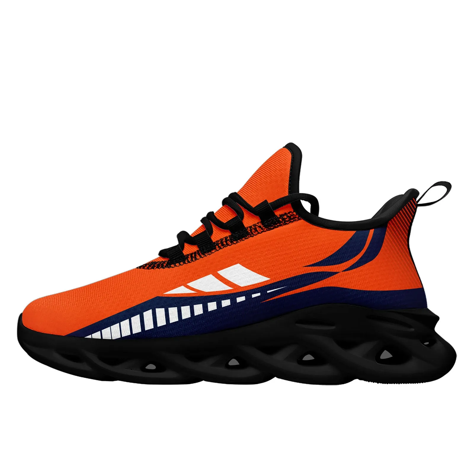 Custom Orange Blue Denver Maxsoul Shoes Personalized Sneaker FN003-D020325-10