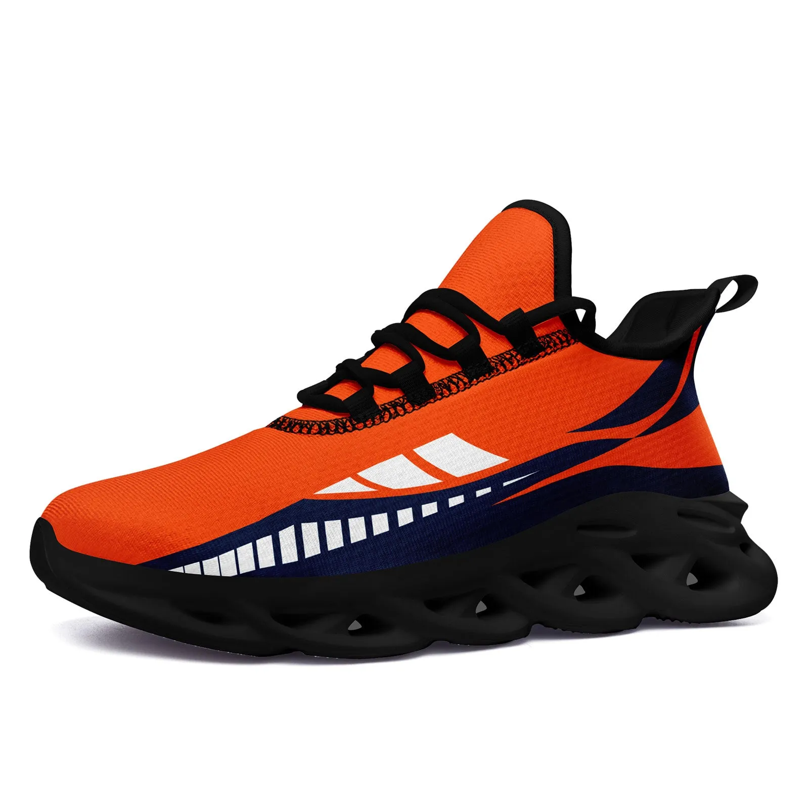 Custom Orange Blue Denver Maxsoul Shoes Personalized Sneaker FN003-D020325-10