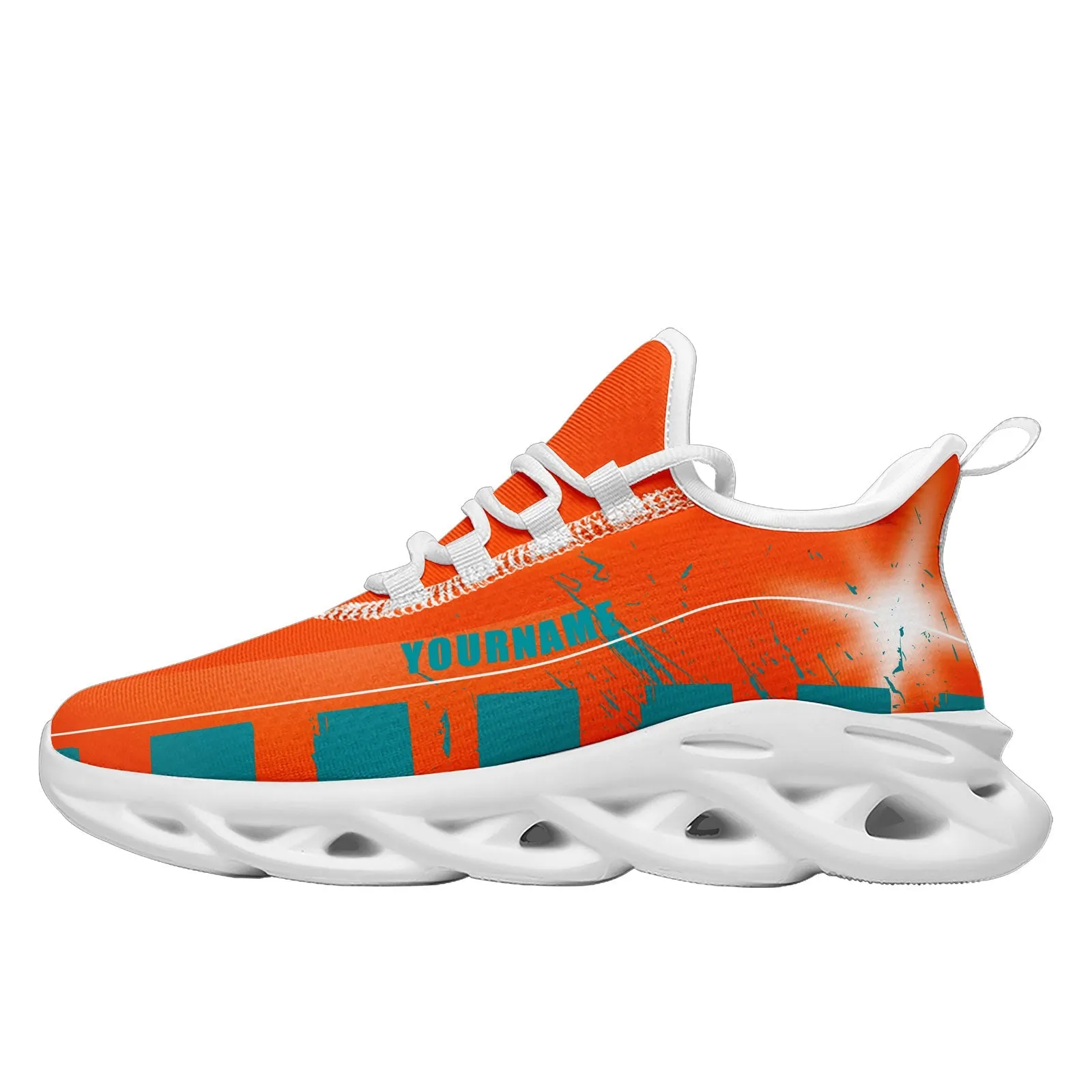 Custom Orange Green Miami Maxsoul Shoes Personalized Sneaker FN003-D020260-24 Custom Online