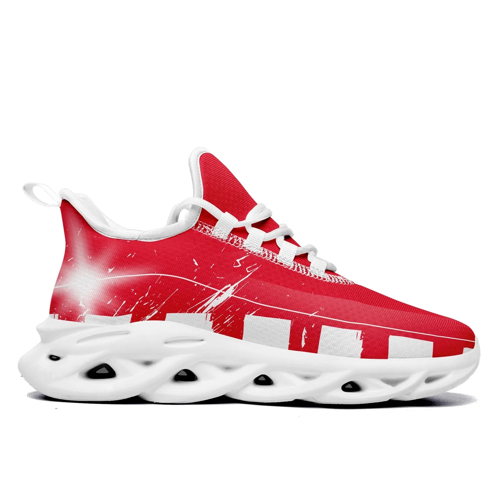 Custom Red White Kansas City Maxsoul Shoes Personalized Sneaker FN003-D020260-18 Custom Online