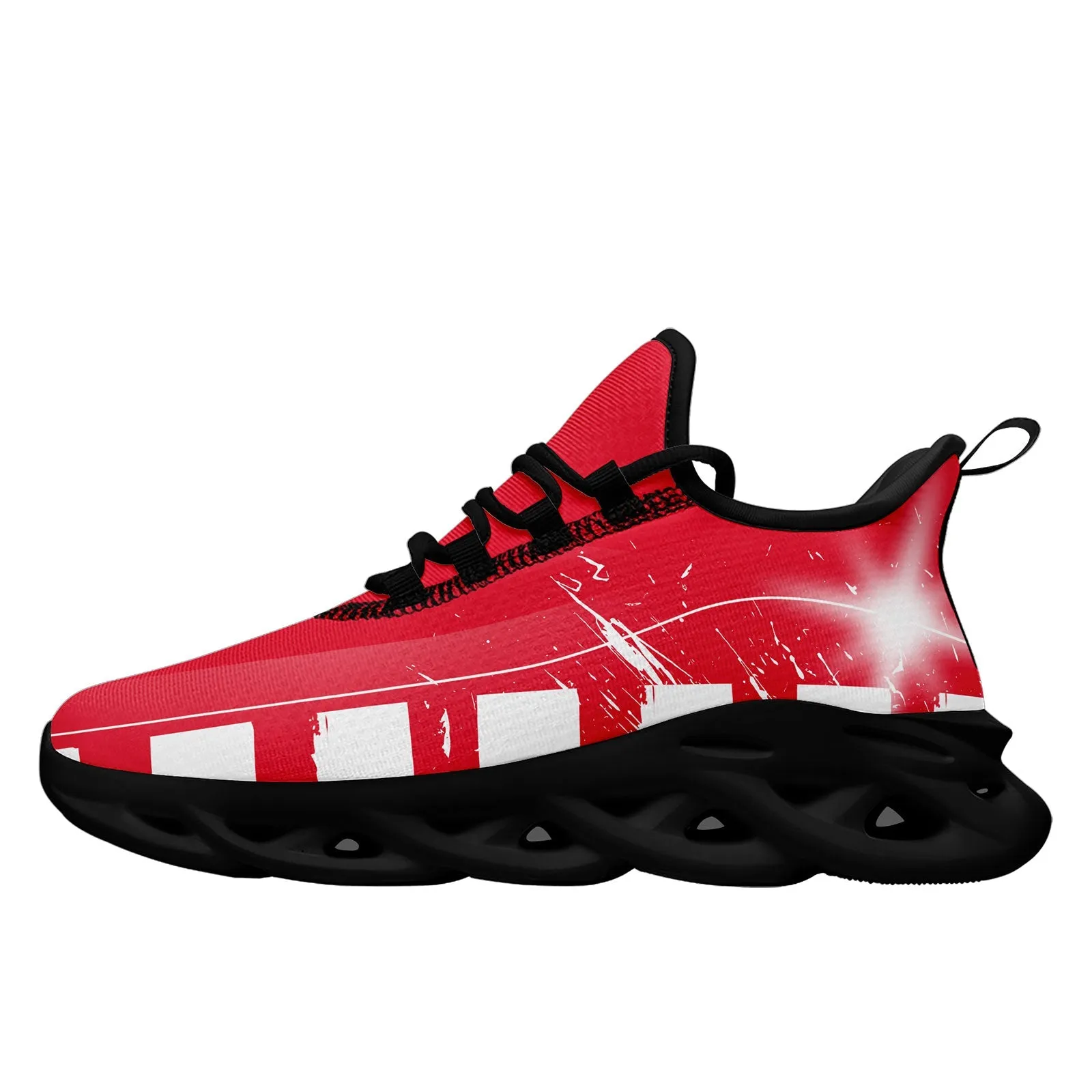 Custom Red White Kansas City Maxsoul Shoes Personalized Sneaker FN003-D020260-18 Custom Online