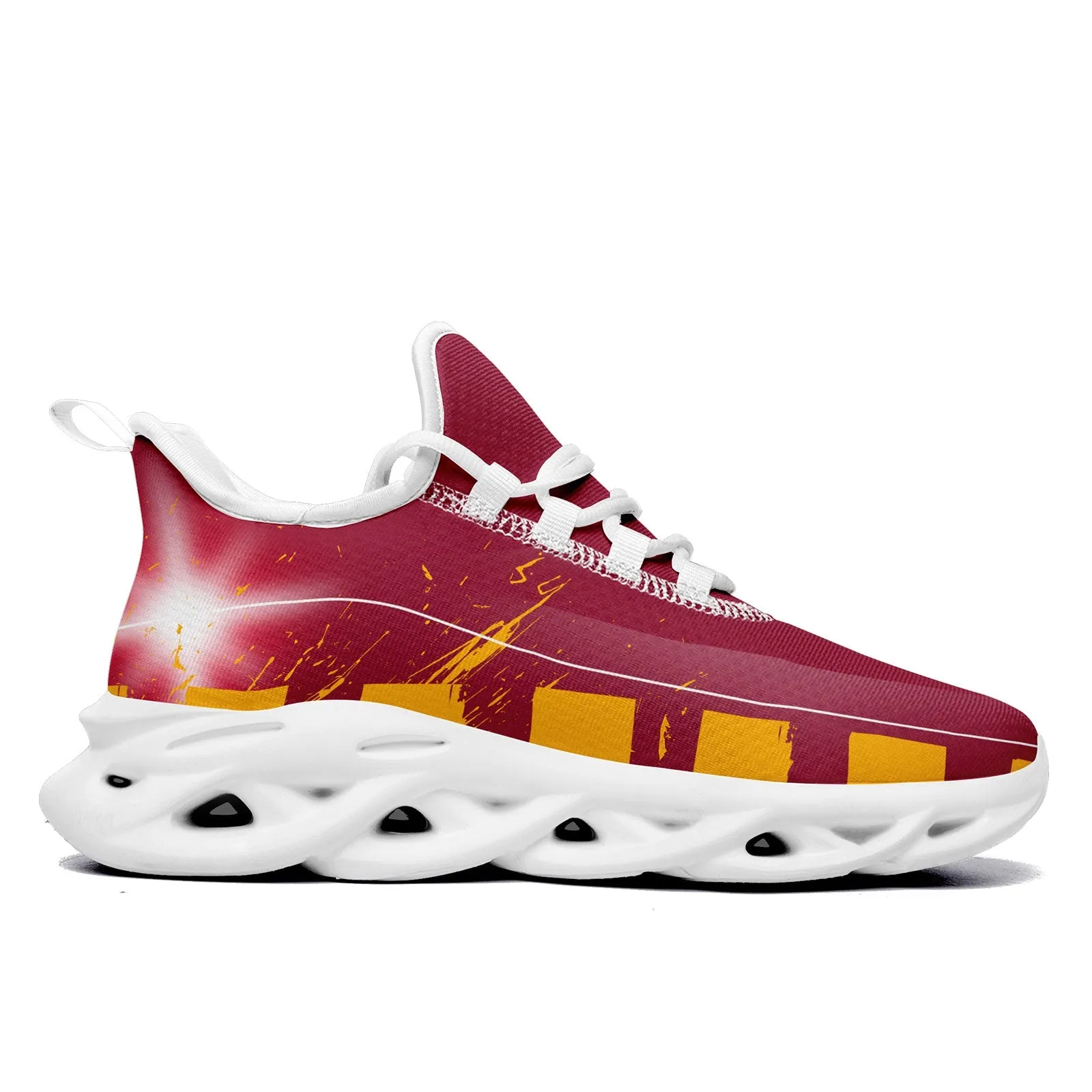 Custom Red Yellow Arizona Maxsoul Shoes Personalized Sneaker FN003-D020260-1 Custom Online