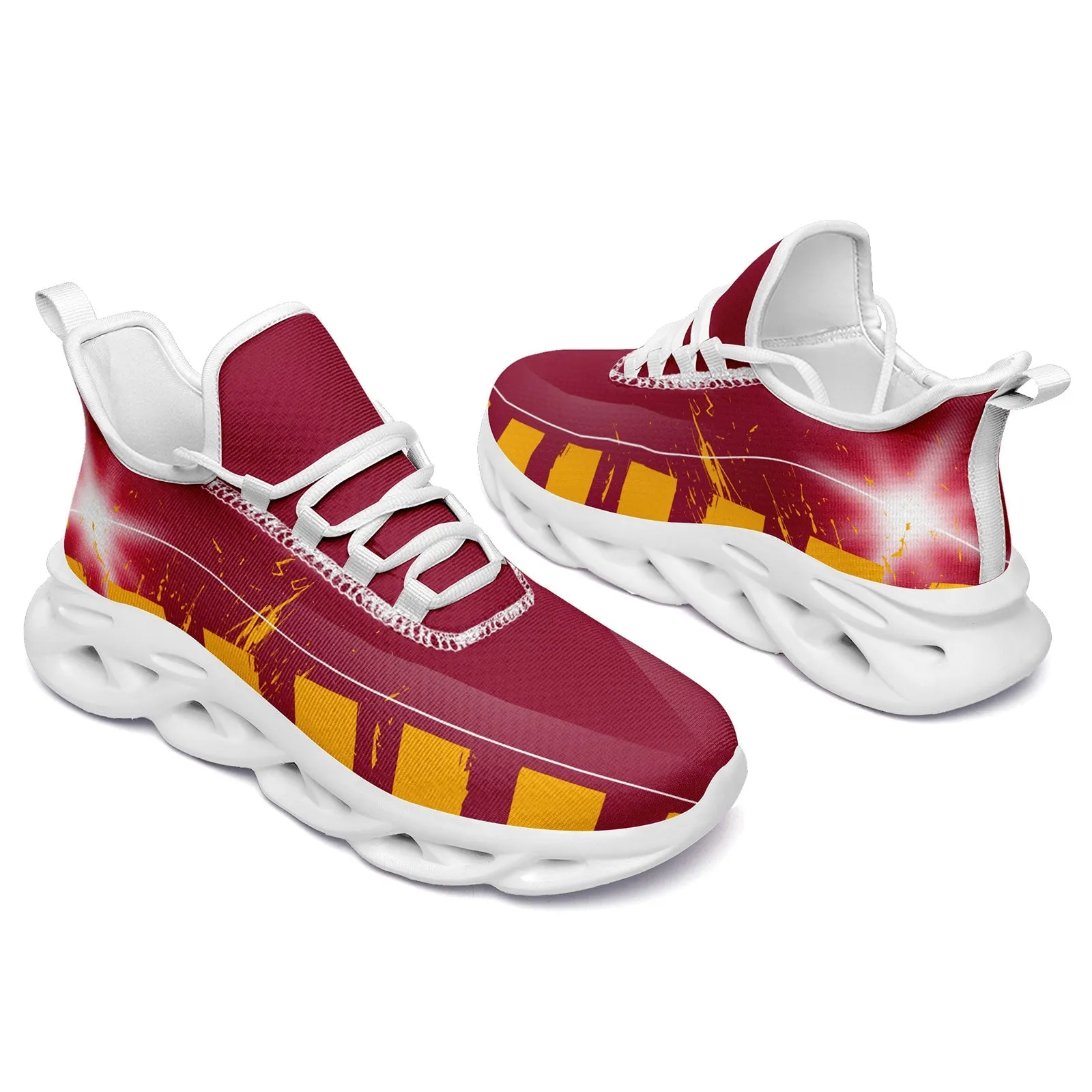 Custom Red Yellow Arizona Maxsoul Shoes Personalized Sneaker FN003-D020260-1 Custom Online