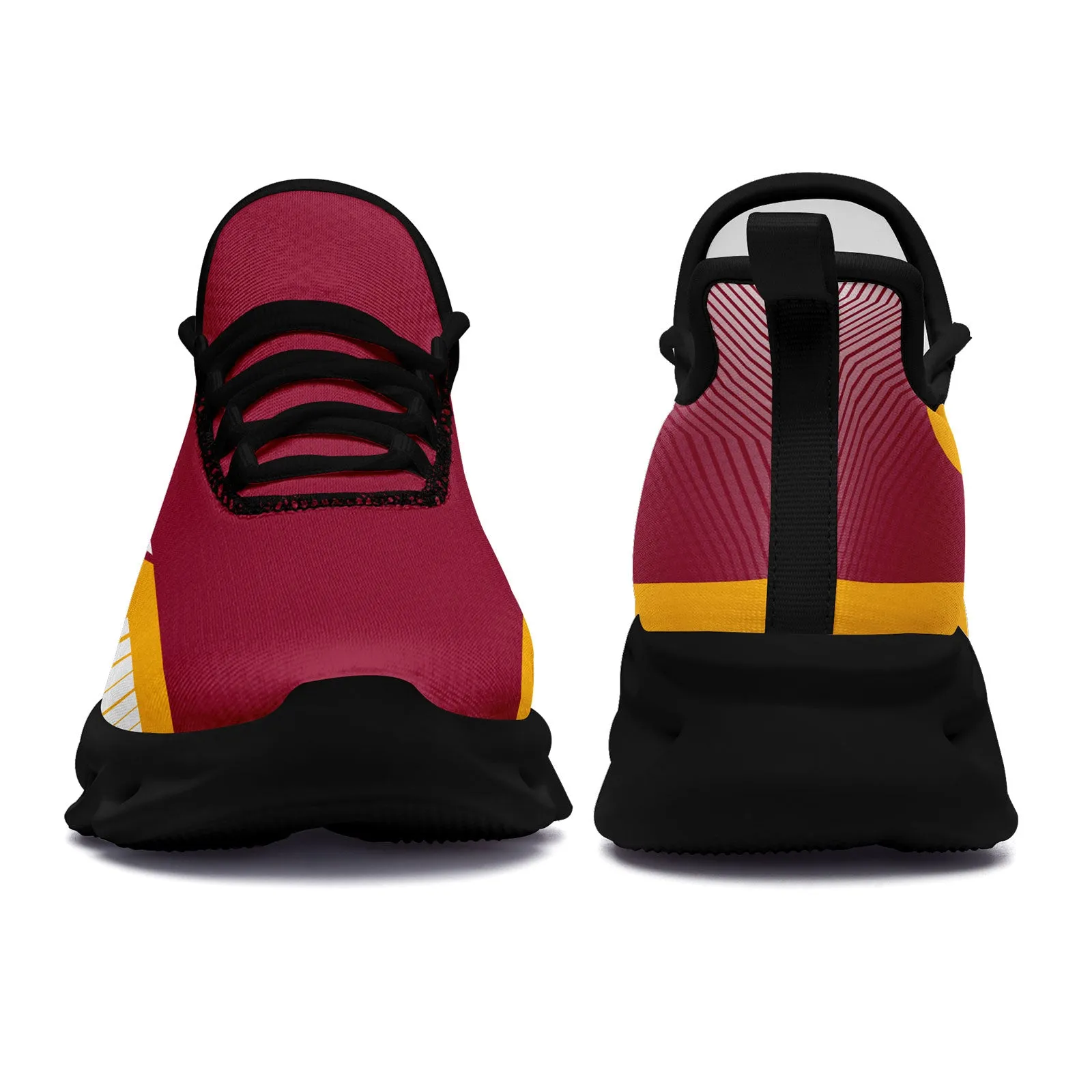 Custom Red Yellow Arizona Maxsoul Shoes Personalized Sneaker FN003-D020325-1