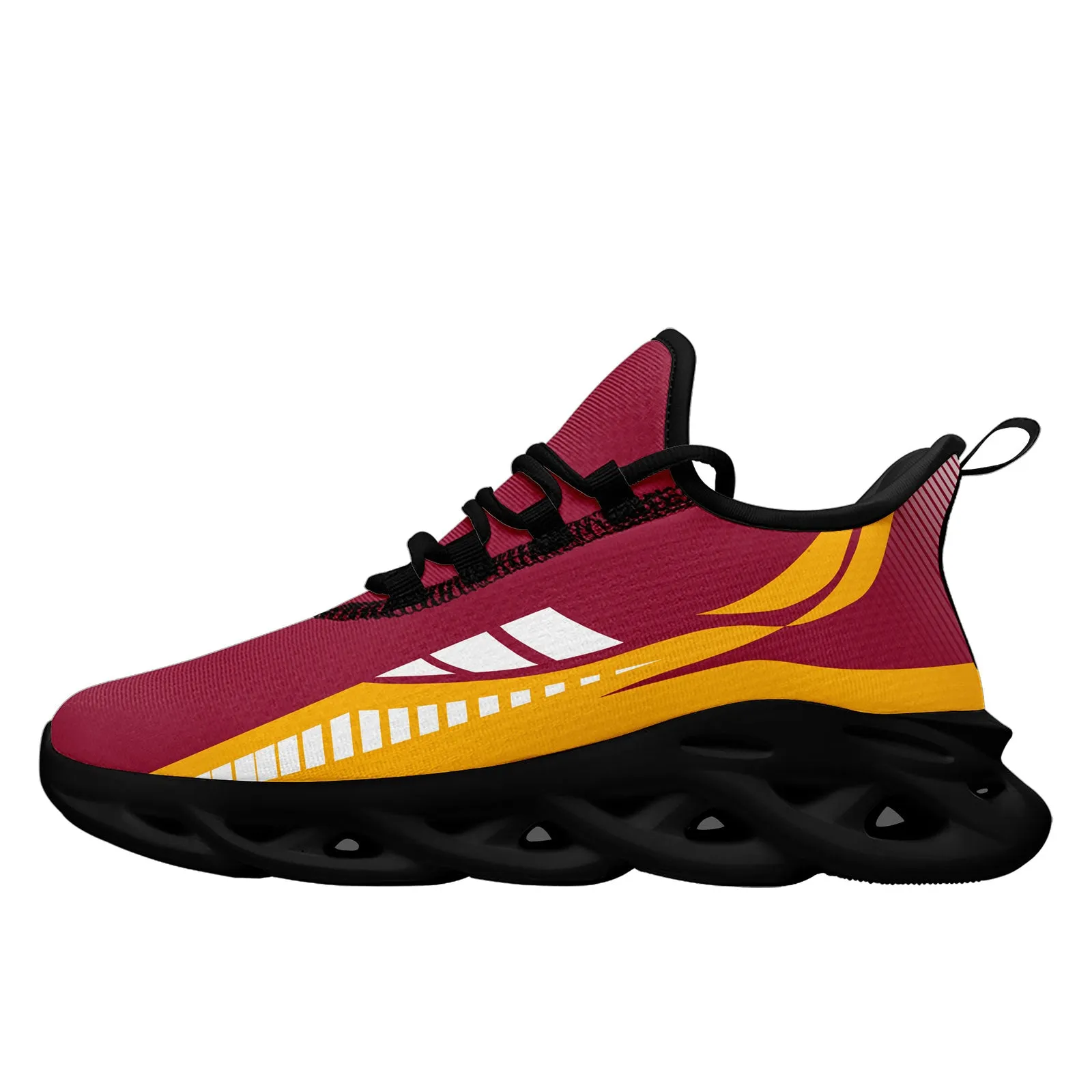 Custom Red Yellow Arizona Maxsoul Shoes Personalized Sneaker FN003-D020325-1