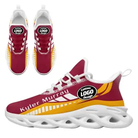 Custom Red Yellow Arizona Maxsoul Shoes Personalized Sneaker FN003-D020325-1