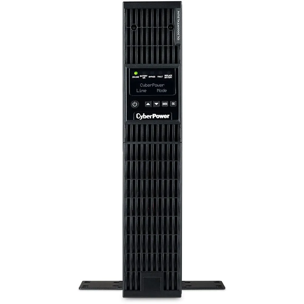 CyberPower Smart App Online 3000VA/2700W 7 Outlets 2U Rack/Tower UPS System New Battery - Certified Refurbished