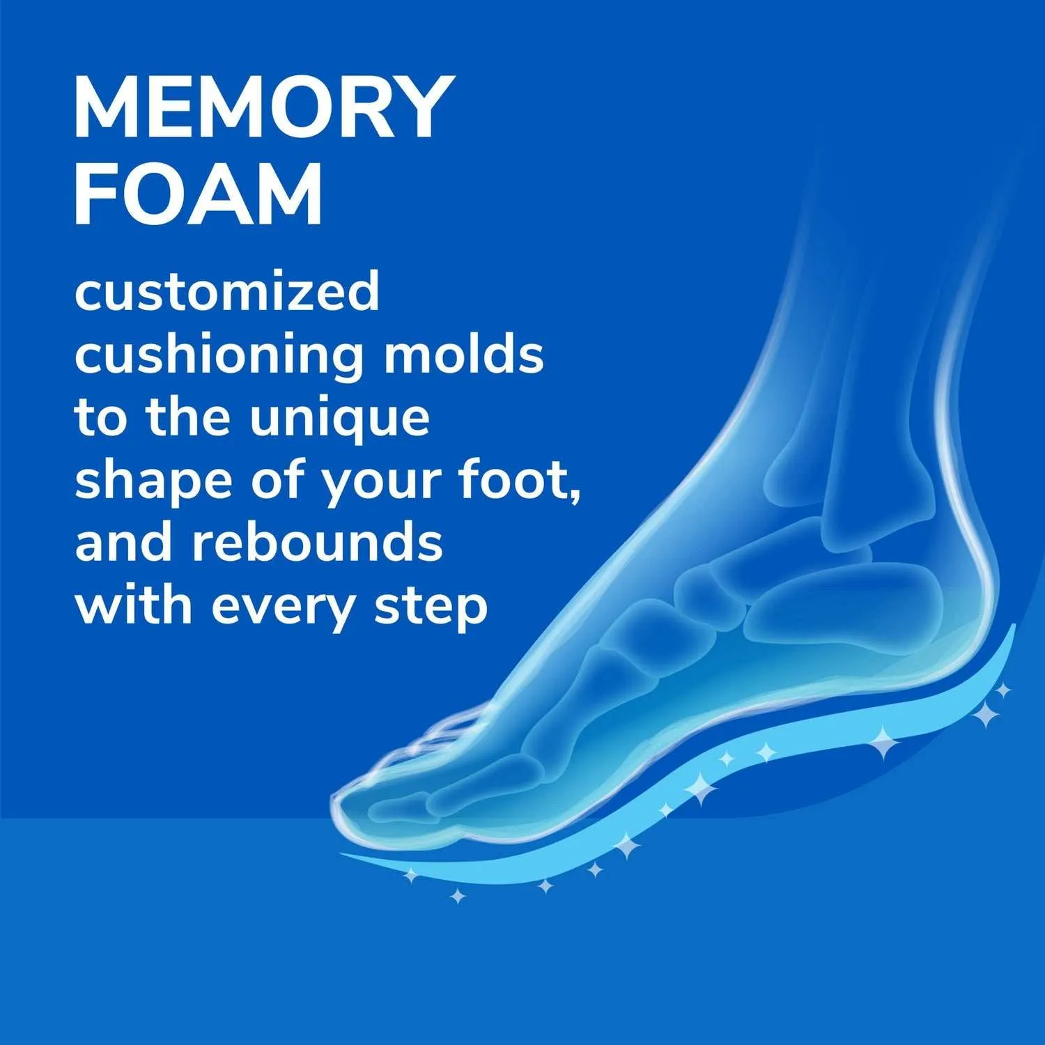 Dr. Scholl's Air-Pillo with Memory Foam Insoles for Men & Women