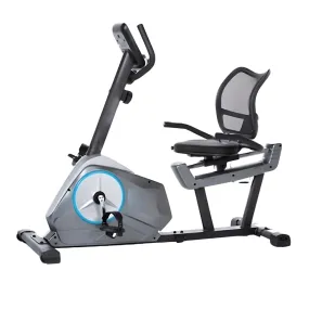 EasyRide 1.0 Recumbent Bike, Smooth, Manual Magnetic