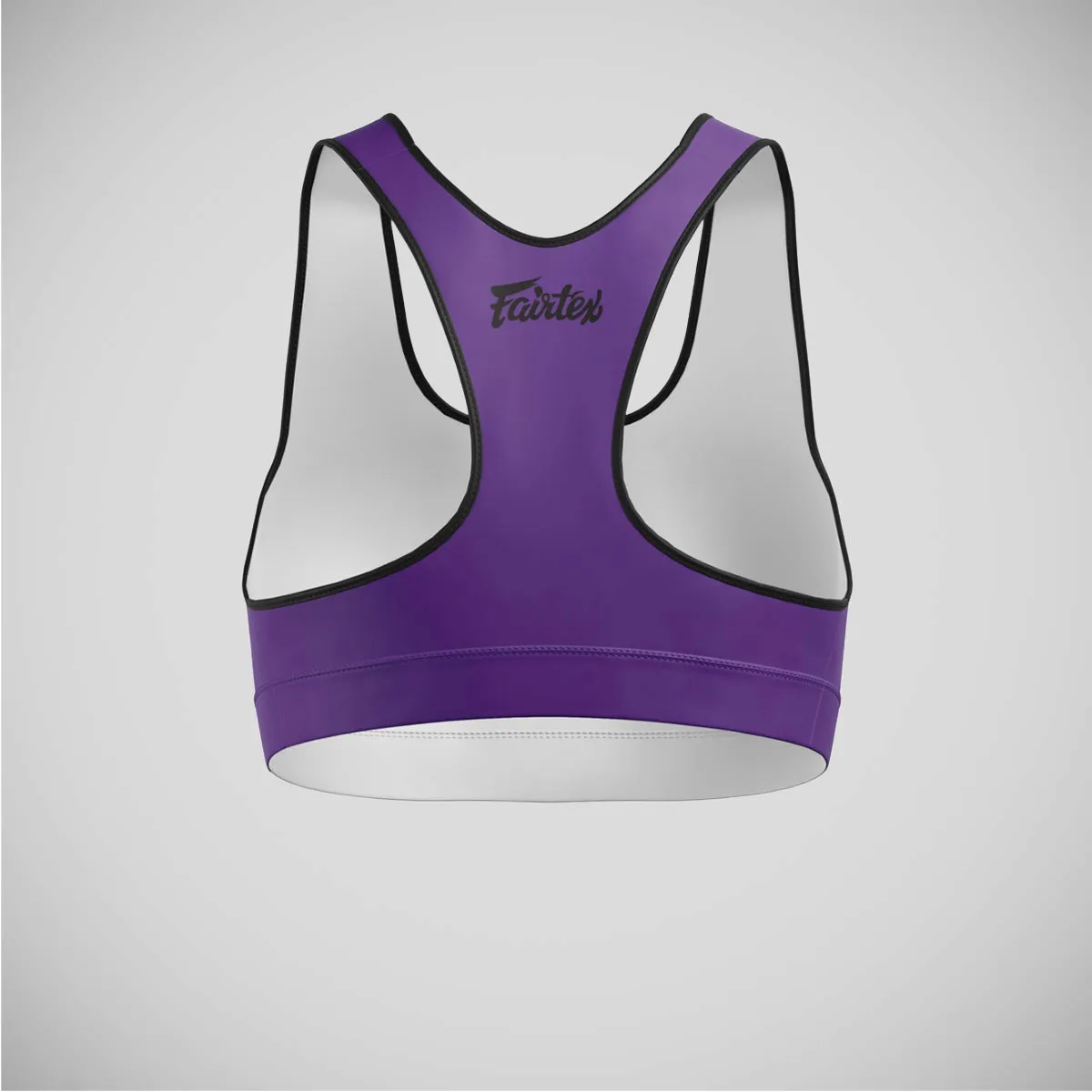 Fairtex SB1 Classic Sports Bra Purple/White