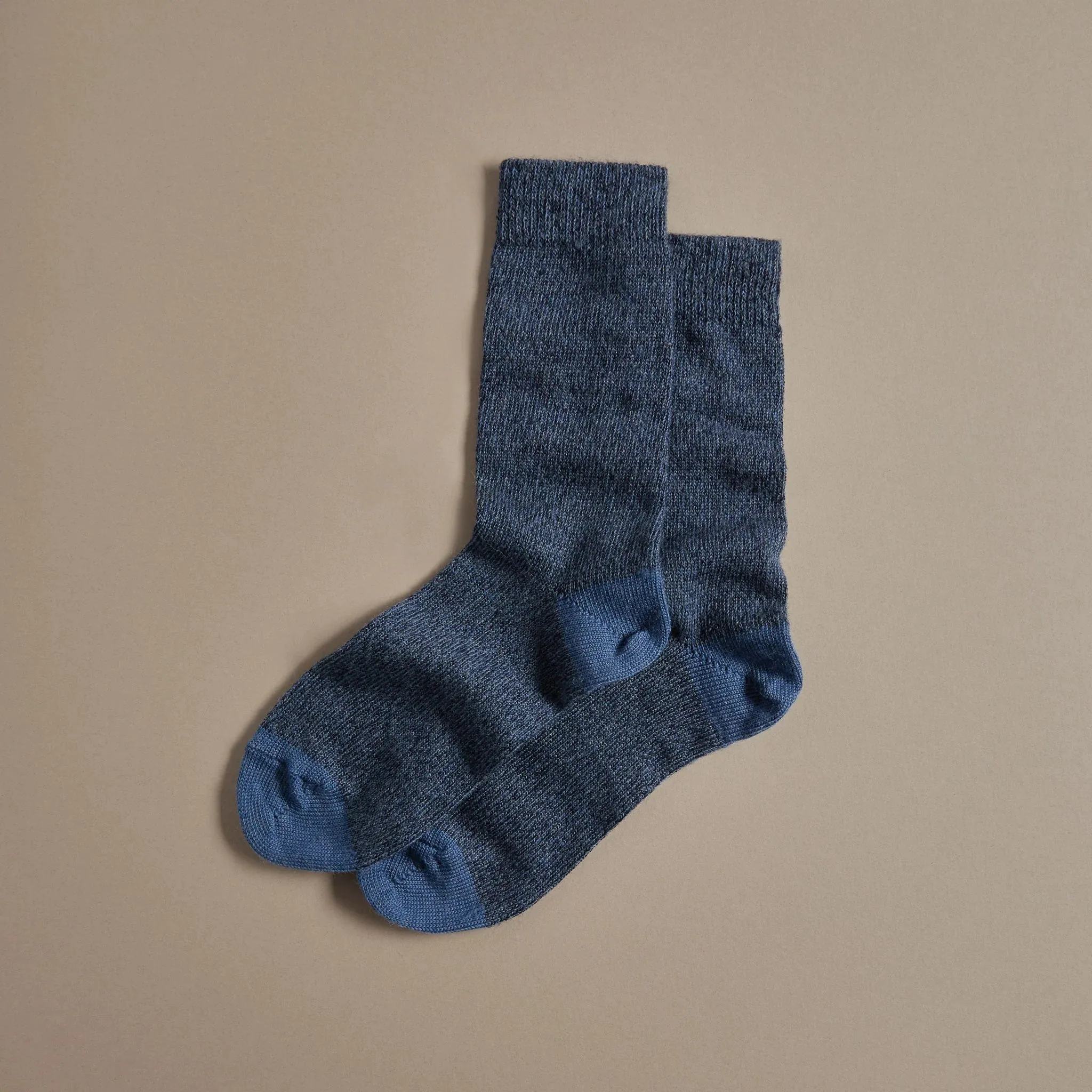 Fine Merino Socks - Blue