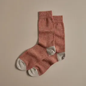 Fine Merino Socks - Fire