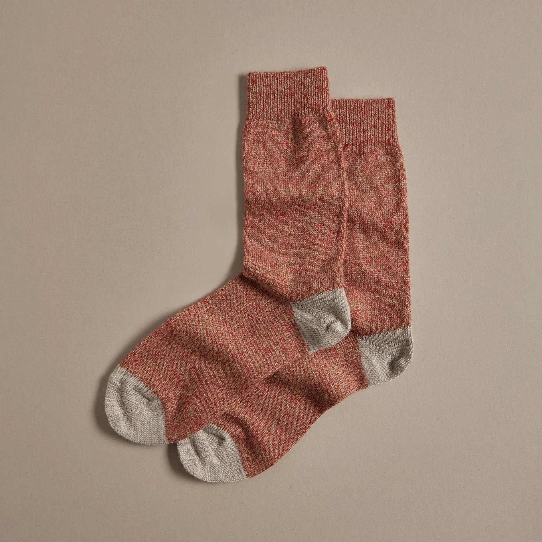 Fine Merino Socks - Fire