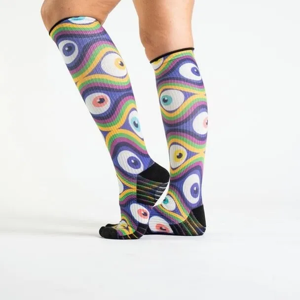 Groovy Eyes Diabetic Compression Socks