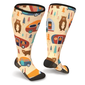 Happy Camper Diabetic Compression Socks