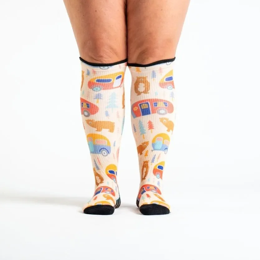 Happy Camper Diabetic Compression Socks